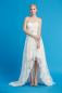 Preview: Vokuhila Kleid | Vorne kurz hinten lang mit Spitze