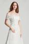 Preview: Brautkleid in A-Linie mit schulterfreiem Ausschnitt mit Manschetten Carmen Ivory