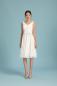 Preview: Kurzes Brautkleid mit Schleifer Juna