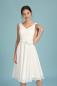 Preview: Kurzes Brautkleid mit Schleifer Juna