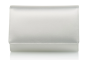 Preview: Rainbow Club Dafina - Ivory Satin Clutch Bag