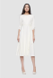 Preview: Kurzes Brautkleid mit 3/4 Ärmeln Ella