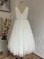 Preview: Blumenmädchen Kleid mit Glitzer Tüll T2301