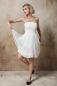 Preview: Kurzes Brautkleid Standesamt Gr.34,40