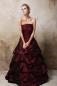 Preview: Brautkleid mit Korsage & weitem Rock Duchesse weiß I Ivory I Bordeaux I Schwarz I Grün
