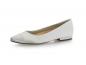 Preview: Rainbow Club Brautschuh "Bess"Ivory Satin Größe 37,5