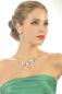 Preview: Brautschmuck Kette/Ohrringe DL-G0556