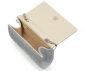 Preview: Dafina -Silver Metallic Clutch Bag