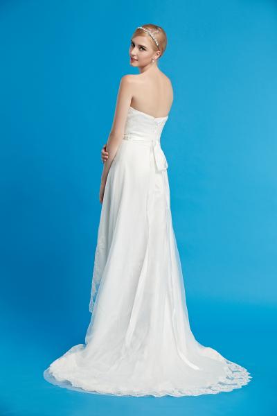 Vokuhila Kleid | Vorne kurz hinten lang mit Spitze