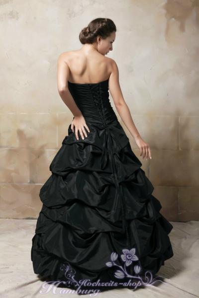 Brautkleid mit Korsage & weitem Rock Duchesse weiß I Ivory I Bordeaux I Schwarz I Grün