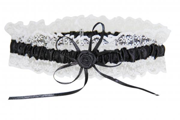 Blaues Strumpfband M8543 diverse Farbe