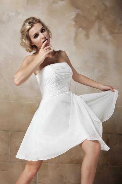 Kurzes Brautkleid Standesamt Gr.34,40