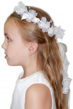 Haarschmuck Blumenmädchen/ Kommunion F1060