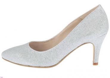Rainbow Club Brautschuh "Jamila" - Silver