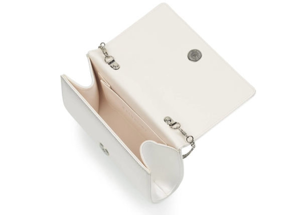 Rainbow Club Dafina - Ivory Satin Clutch Bag