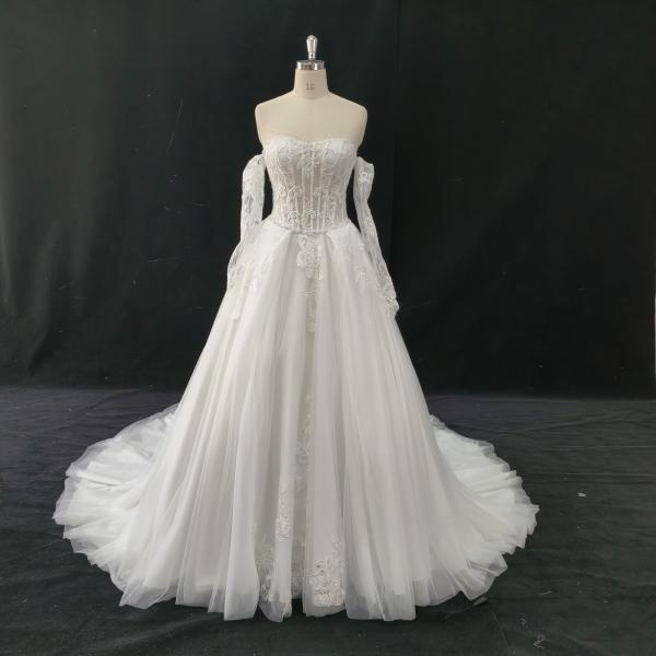 Brautkleid feminine Raffinesse CY01