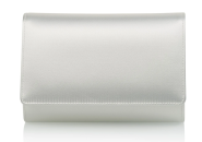 Rainbow Club Dafina - Ivory Satin Clutch Bag