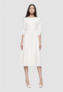 Kurzes Brautkleid mit 3/4 Ärmeln Ella