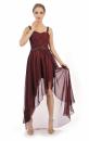 Abendkleid WD14138 in Bordeaux