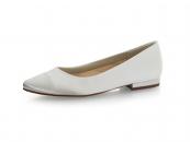 Rainbow Club Brautschuh "Bess"Ivory Satin Größe 37,5