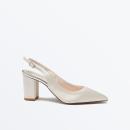 Rainbow Faith Ivory Satin