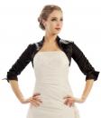 Bolero,Brautjacke aus Satin